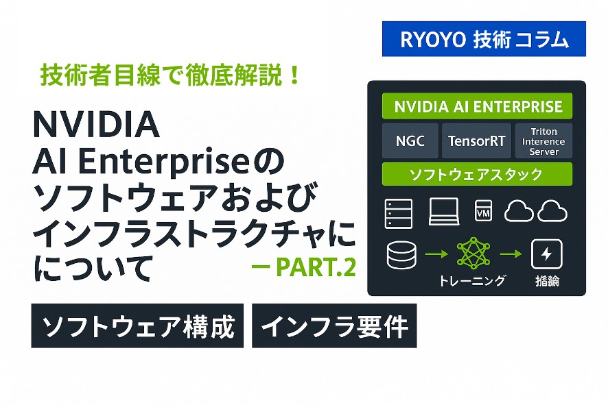 NVIDIA AI Enterpriseのコラム第二弾の画像