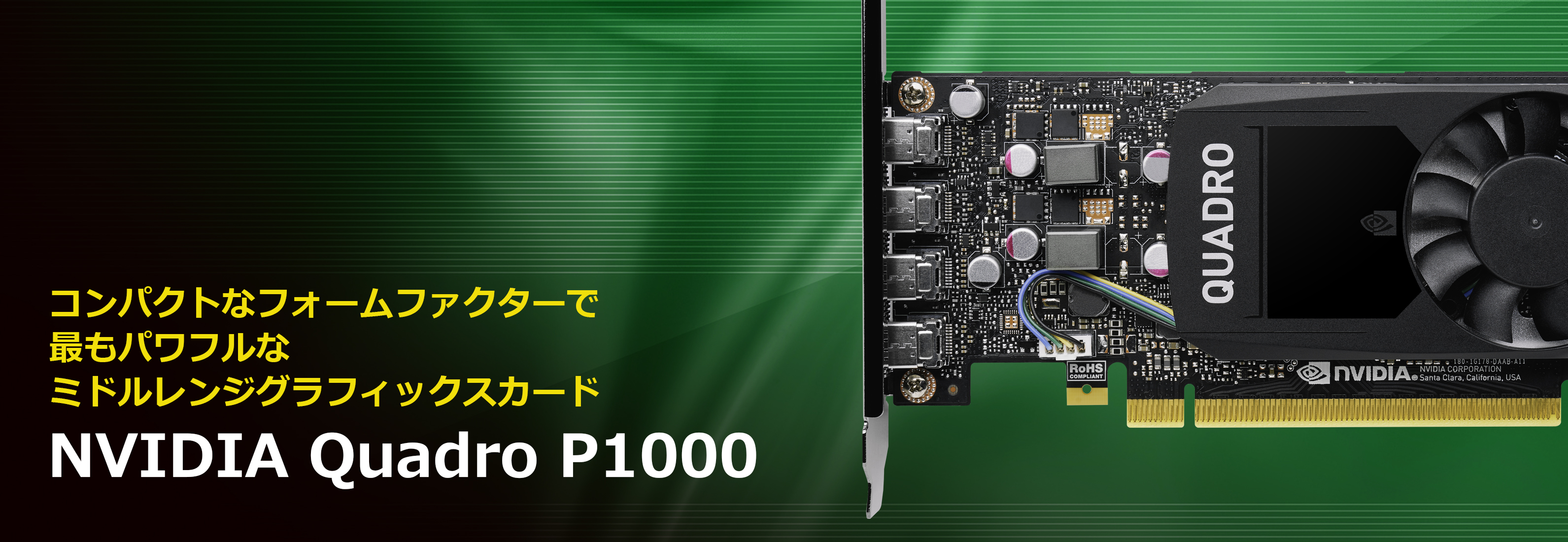 NVIDIA Quadro P1000 | 菱洋エレクトロ株式会社 - NVIDIA製品情報